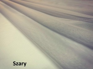 Tiul Miękki Szary