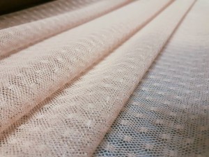 Tiul Miękki Wenecki Róź Kropki 