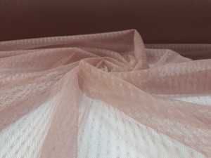 Tiul Miękki Pustynny Róż Kropki